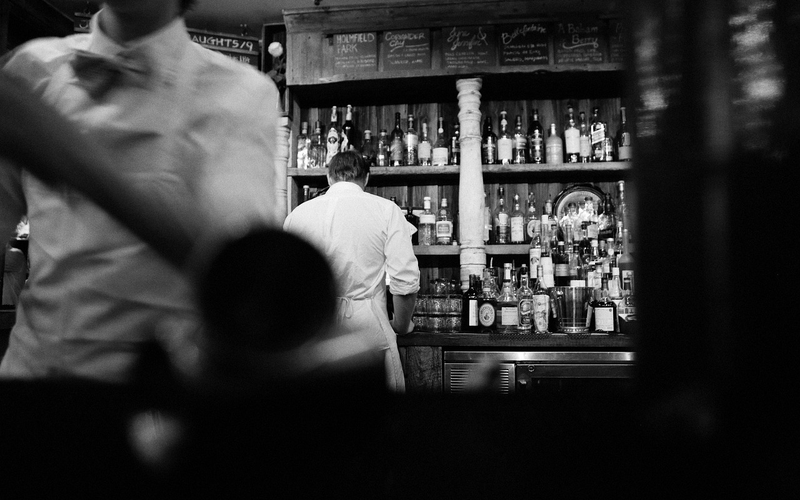 Aurora Bar at Aurora District with atmospheric lighting